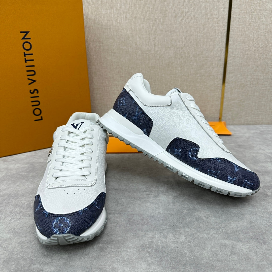 LOUIS VUITTON RUN AWAY–STYLE – WHITE / BLUE MONOGRAM