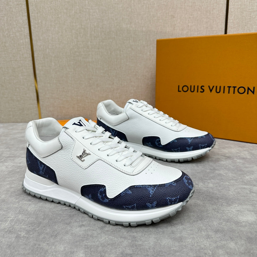 LOUIS VUITTON RUN AWAY–STYLE – WHITE / BLUE MONOGRAM