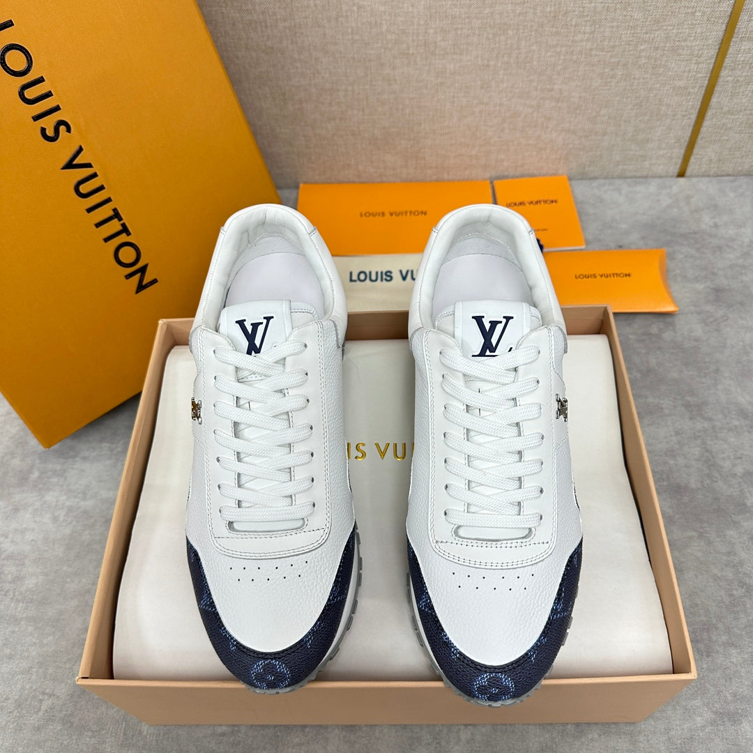 LOUIS VUITTON RUN AWAY–STYLE – WHITE / BLUE MONOGRAM