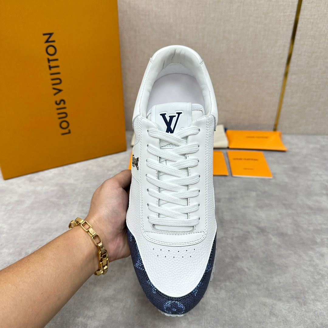 LOUIS VUITTON RUN AWAY–STYLE – WHITE / BLUE MONOGRAM