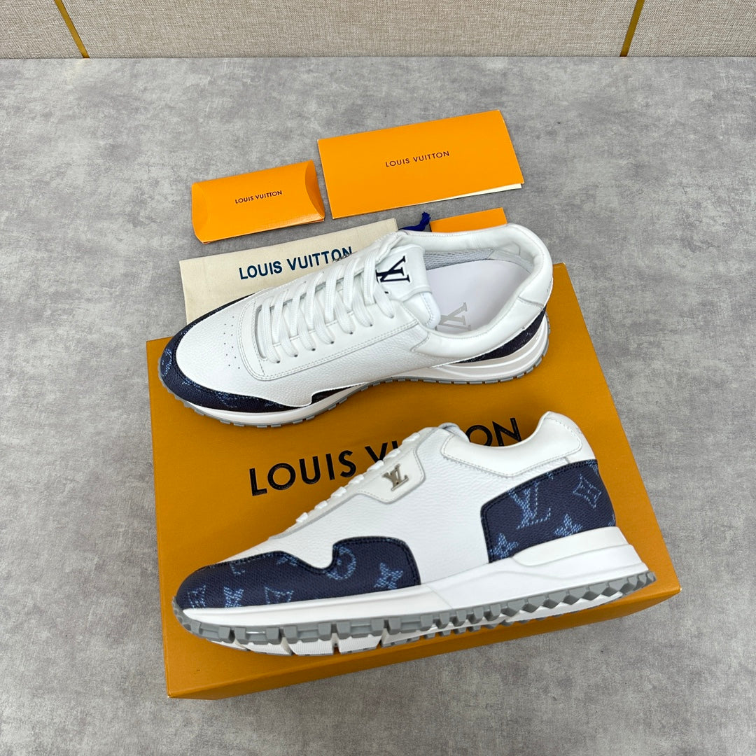 LOUIS VUITTON RUN AWAY–STYLE – WHITE / BLUE MONOGRAM