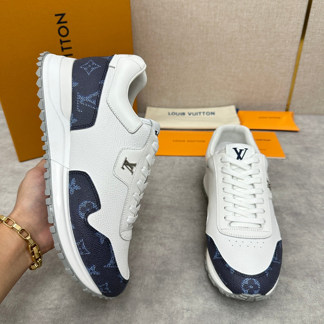 LOUIS VUITTON RUN AWAY–STYLE – WHITE / BLUE MONOGRAM