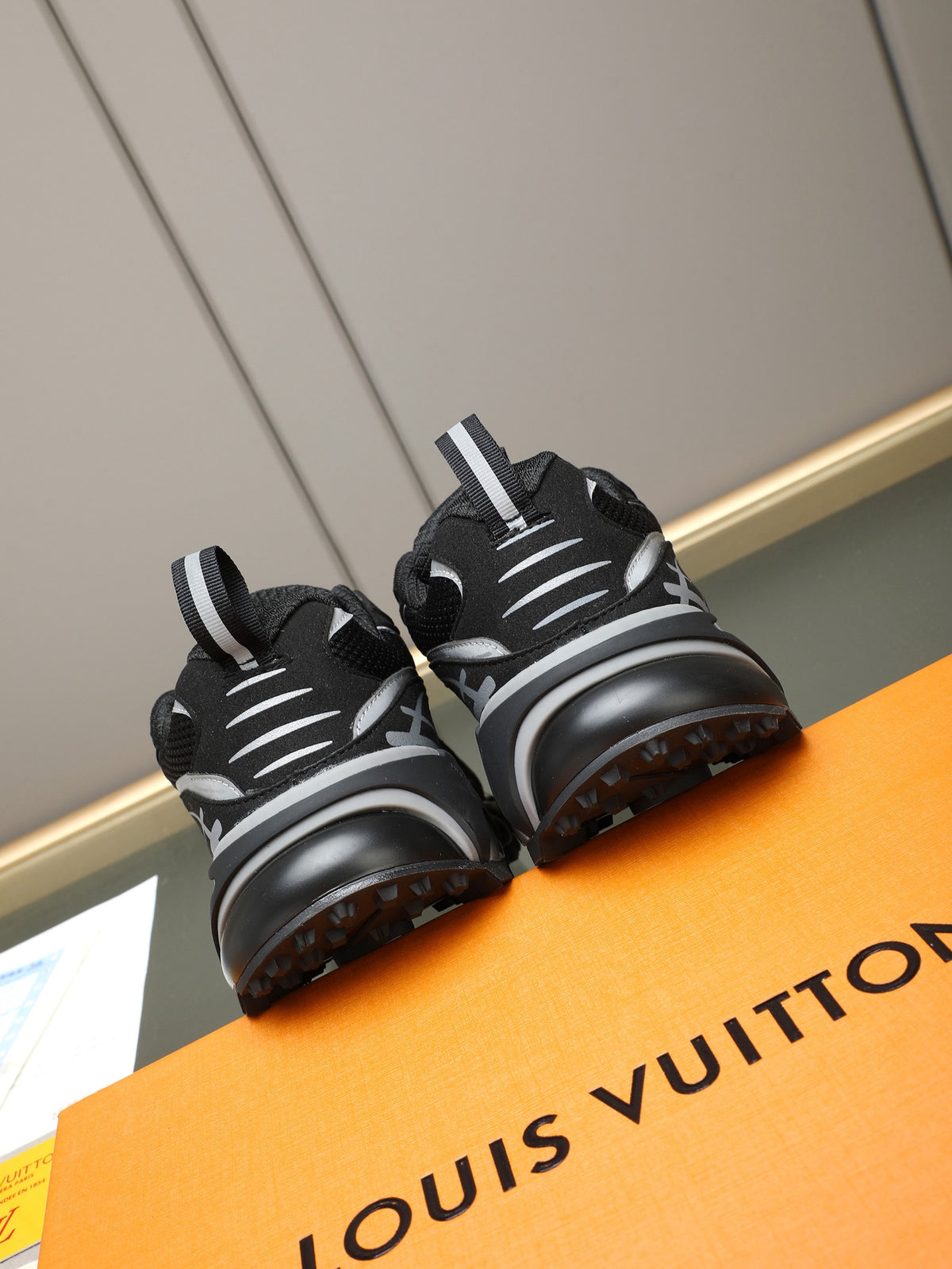 LV Runner Tatic Sneaker (Black)