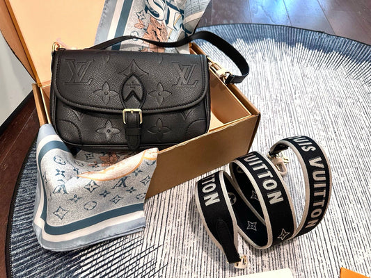 Louis Vuitton Monogram Shadow Messenger – Black