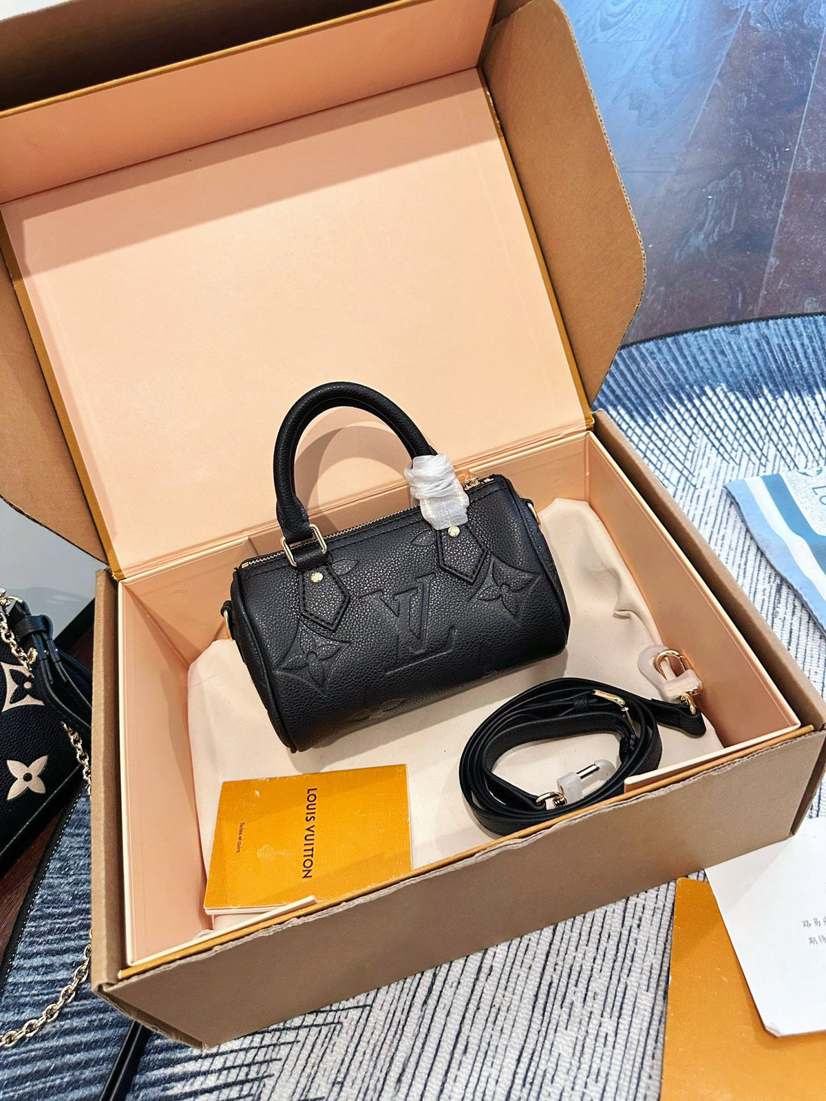 Louis Vuitton Speedy Bandoulière 20 – Monogram Empreinte Black