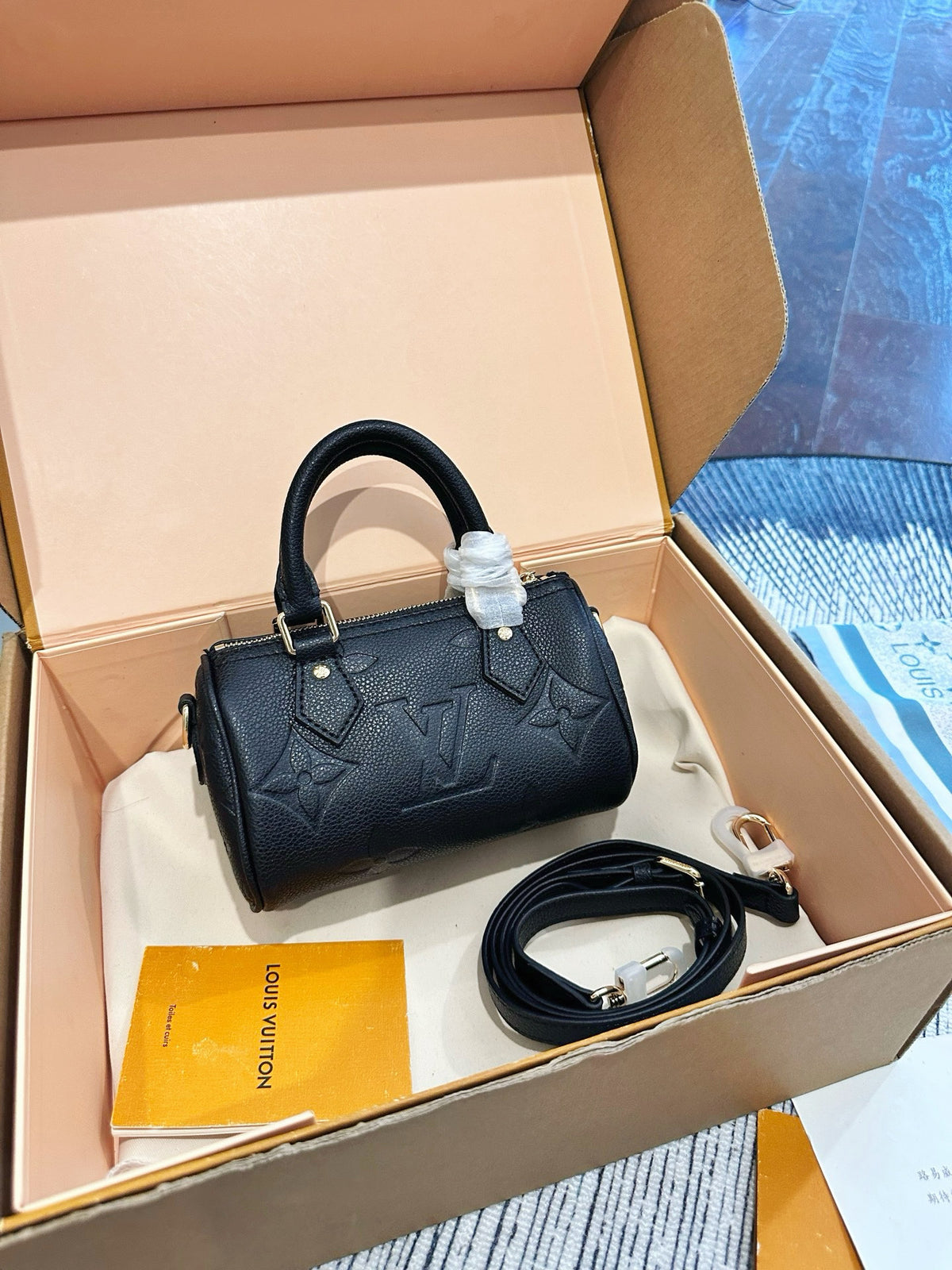 Louis Vuitton Speedy Bandoulière 20 – Monogram Empreinte Black