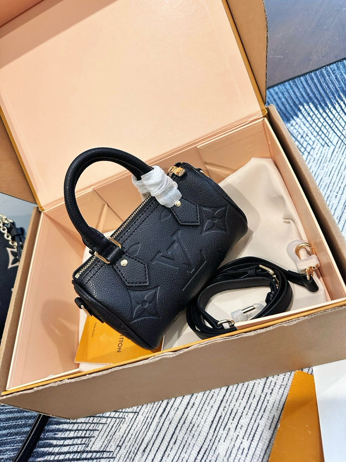 Louis Vuitton Speedy Bandoulière 20 – Monogram Empreinte Black