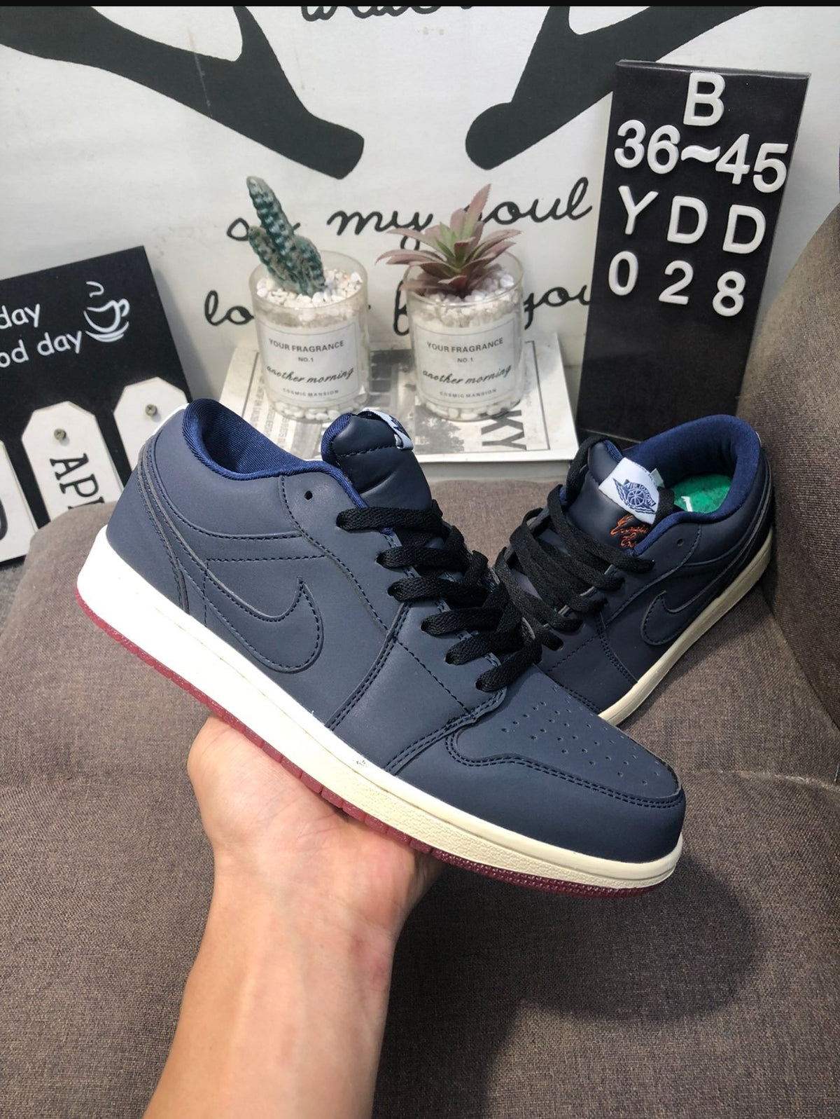 Air Jordan 1 Low SE Craft “Obsidian / Red”