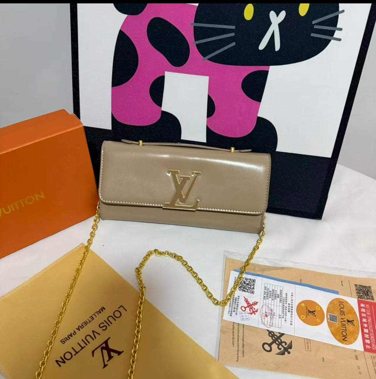 Louis Vuitton Wallet On Chain Capucines