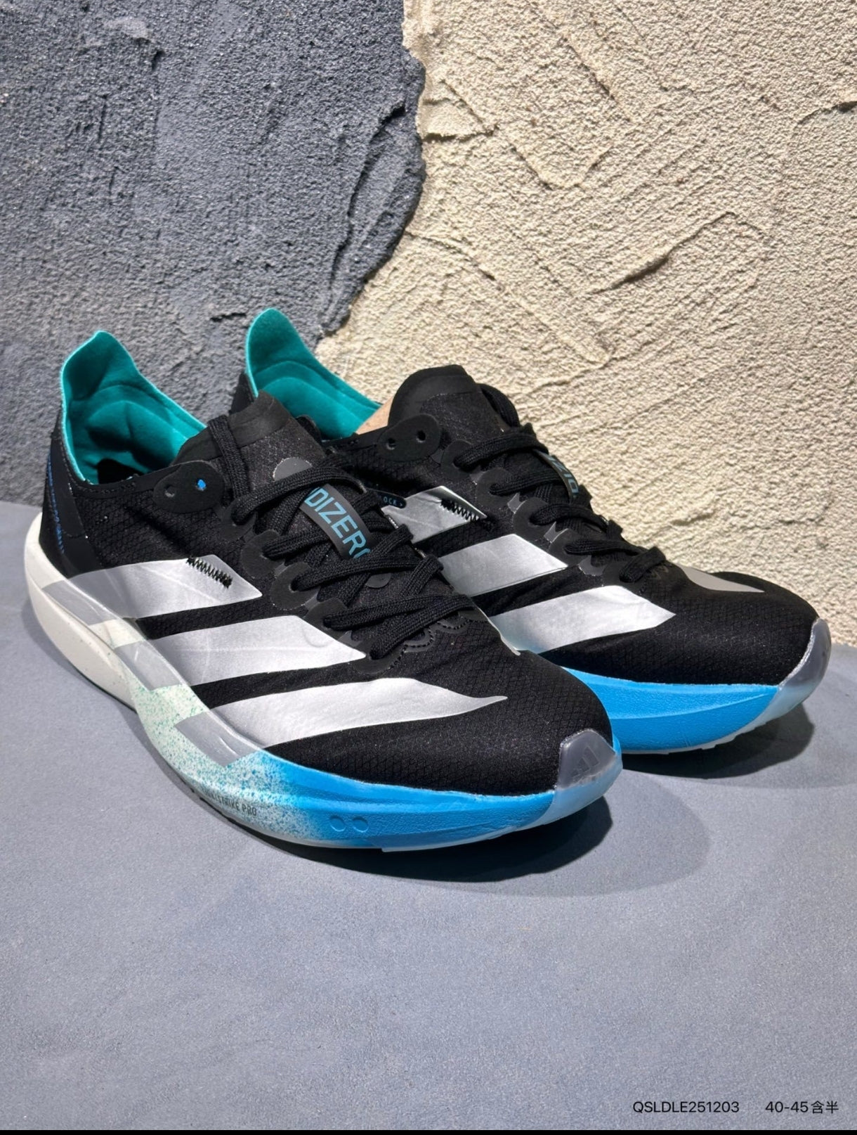 adidas Adizero Takumi Sen 11 Black / Silver / Blue