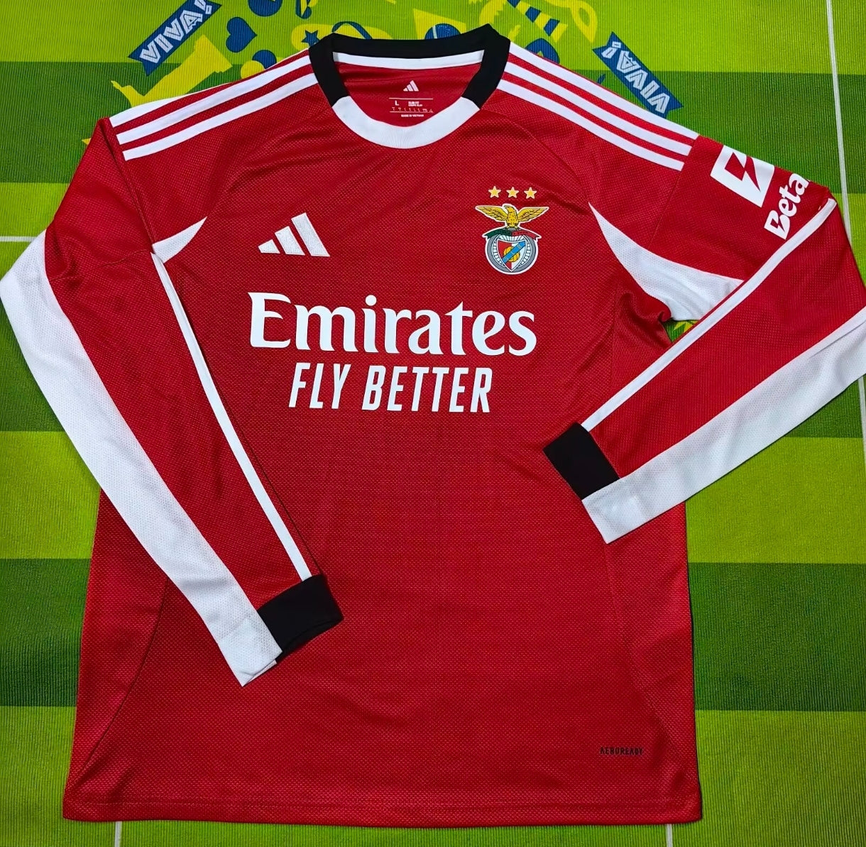 SL Benfica Home 25/26 – Manga Larga