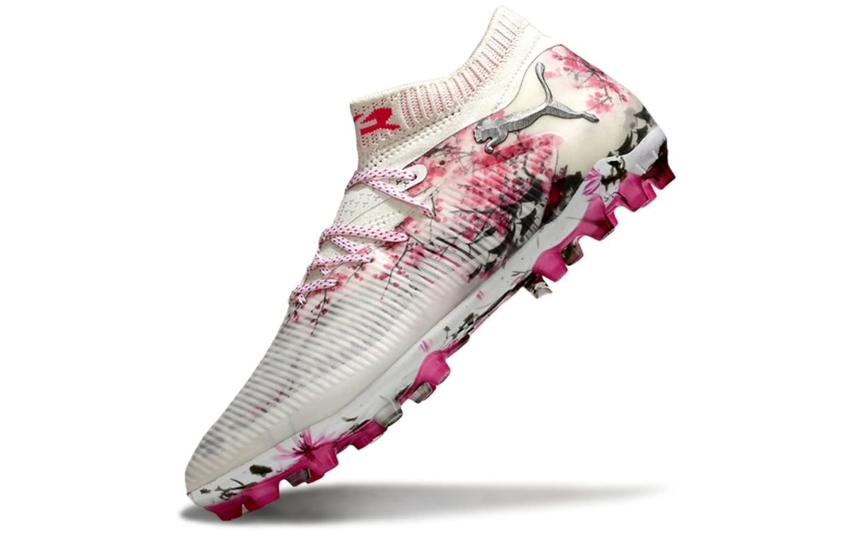 PUMA Future Z 1.4 Neymar Jr. FG/AG – White/Pink Floral 🌸⚽