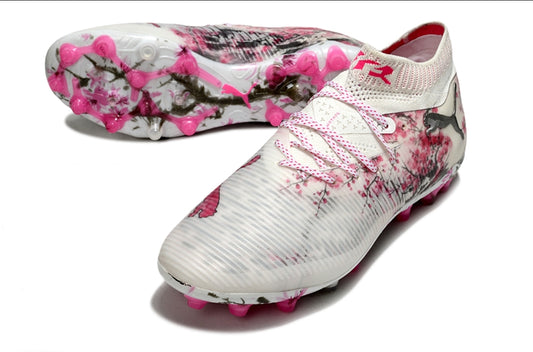 PUMA Future Z 1.4 Neymar Jr. FG/AG – White/Pink Floral 🌸⚽