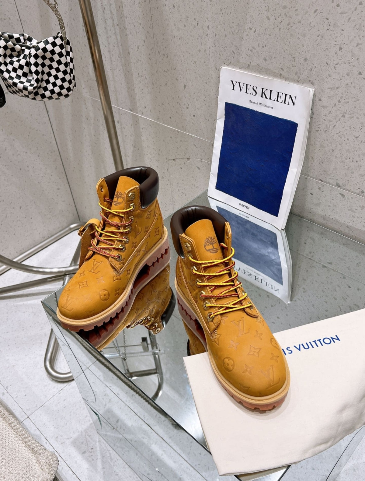 LOUIS VUITTON × TIMBERLAND 6-IN ANKLE BOOT – WHEAT MONOGRAM