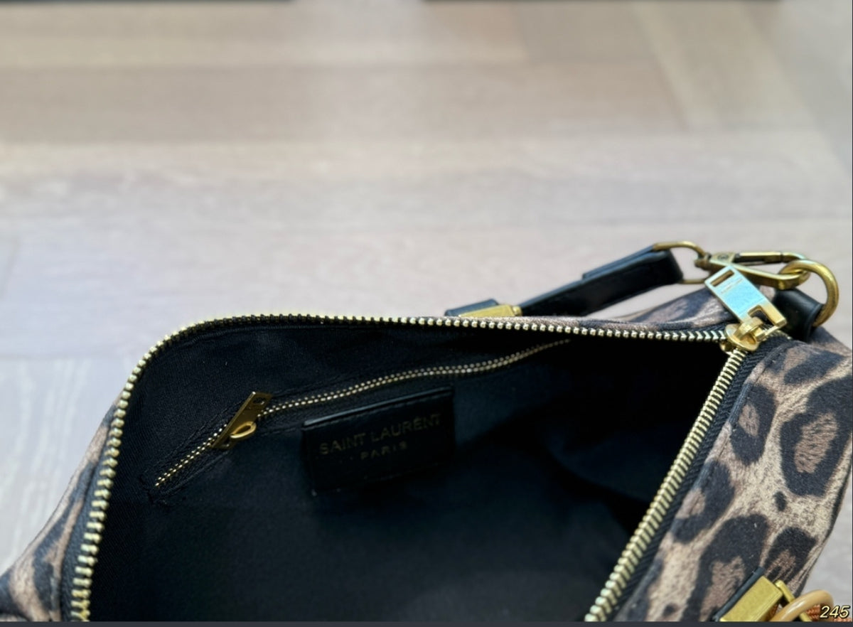SAINT LAURENT BABY DUFFLE – LEOPARD PRINT