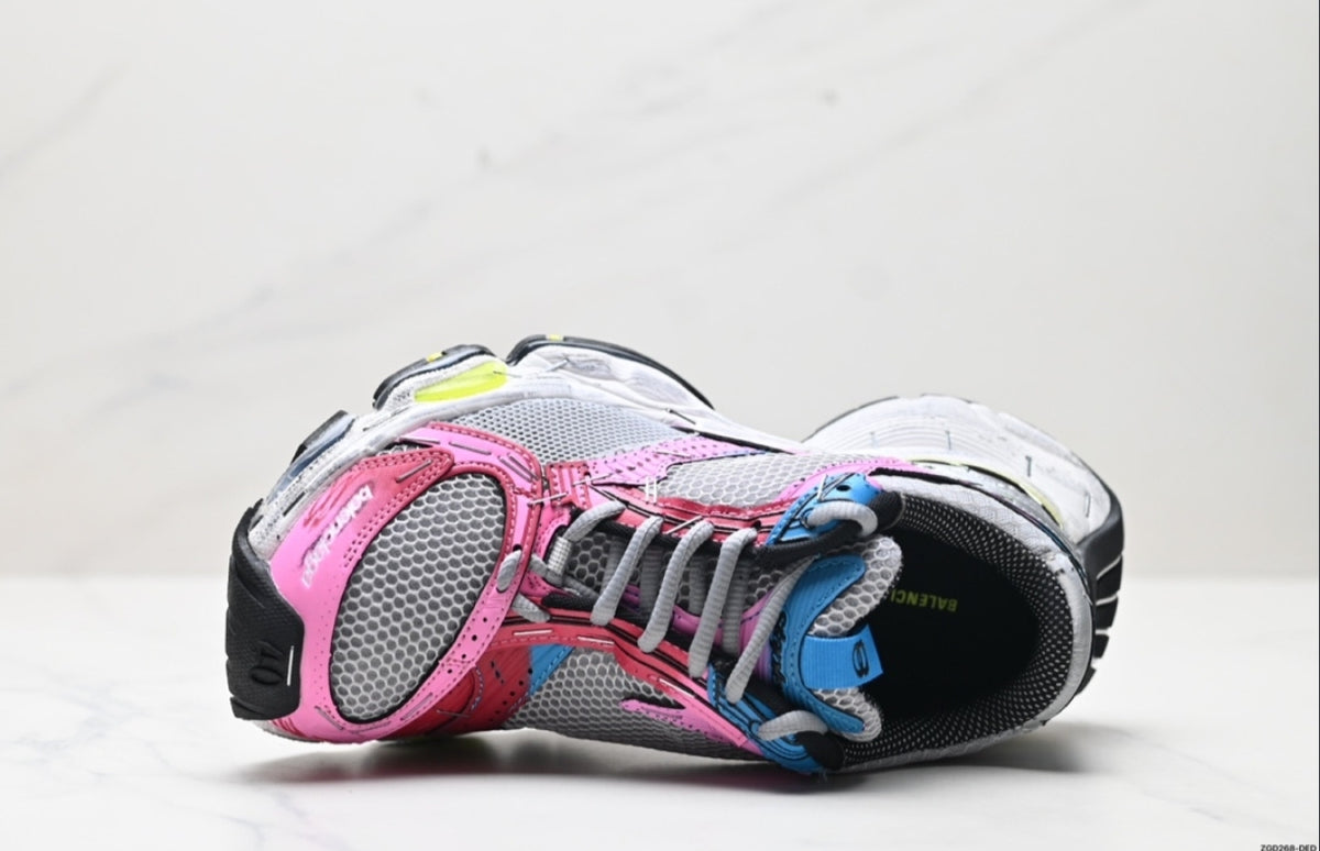 BALENCIAGA RUNNER – PINK / SILVER / BLUE