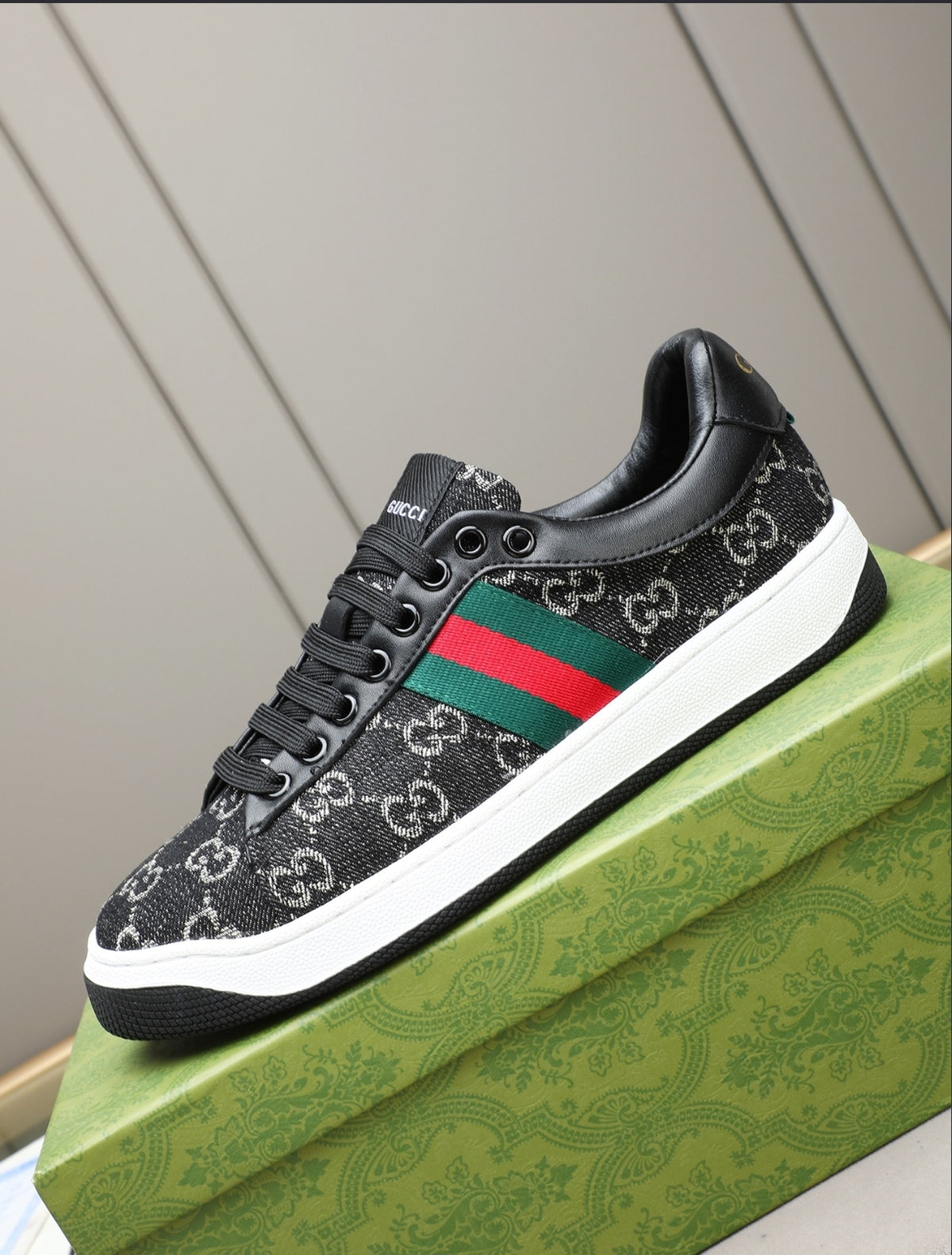 Gucci Ace GG Canvas Web Sneaker