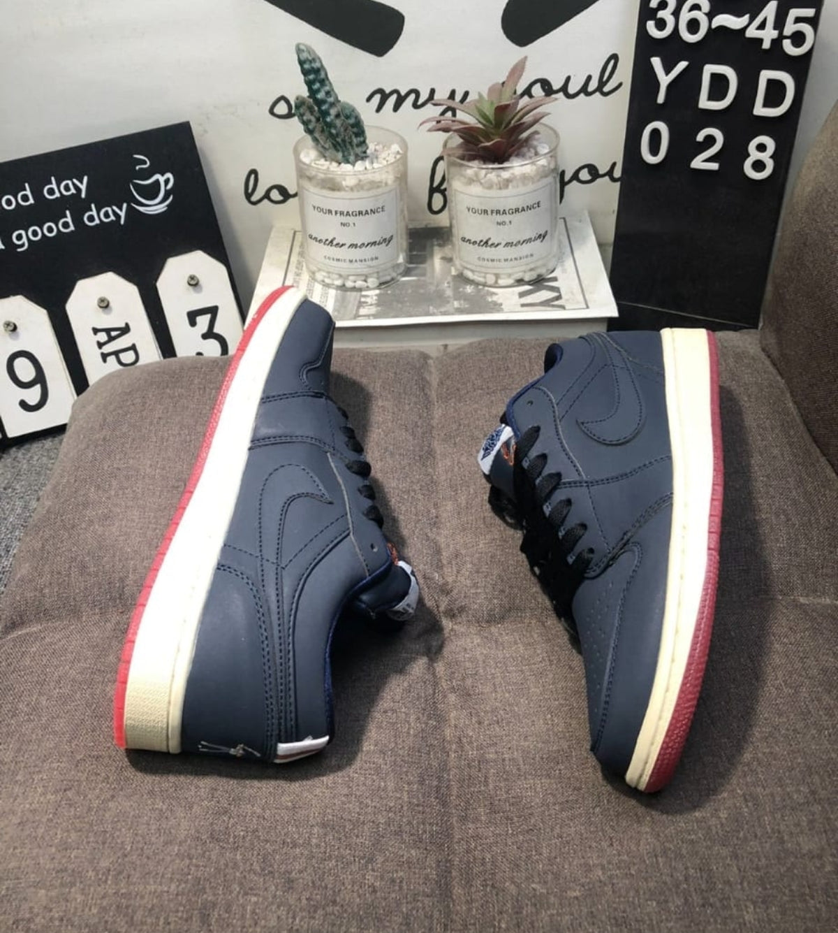 Air Jordan 1 Low SE Craft “Obsidian / Red”