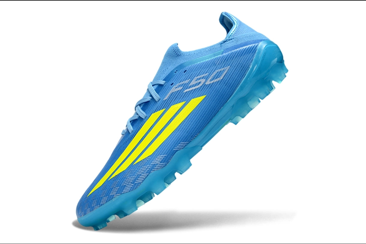 adidas F50 Elite AG – Lucid Ray Blue / Team Solar Yellow 2 / Lucid Aquamarine