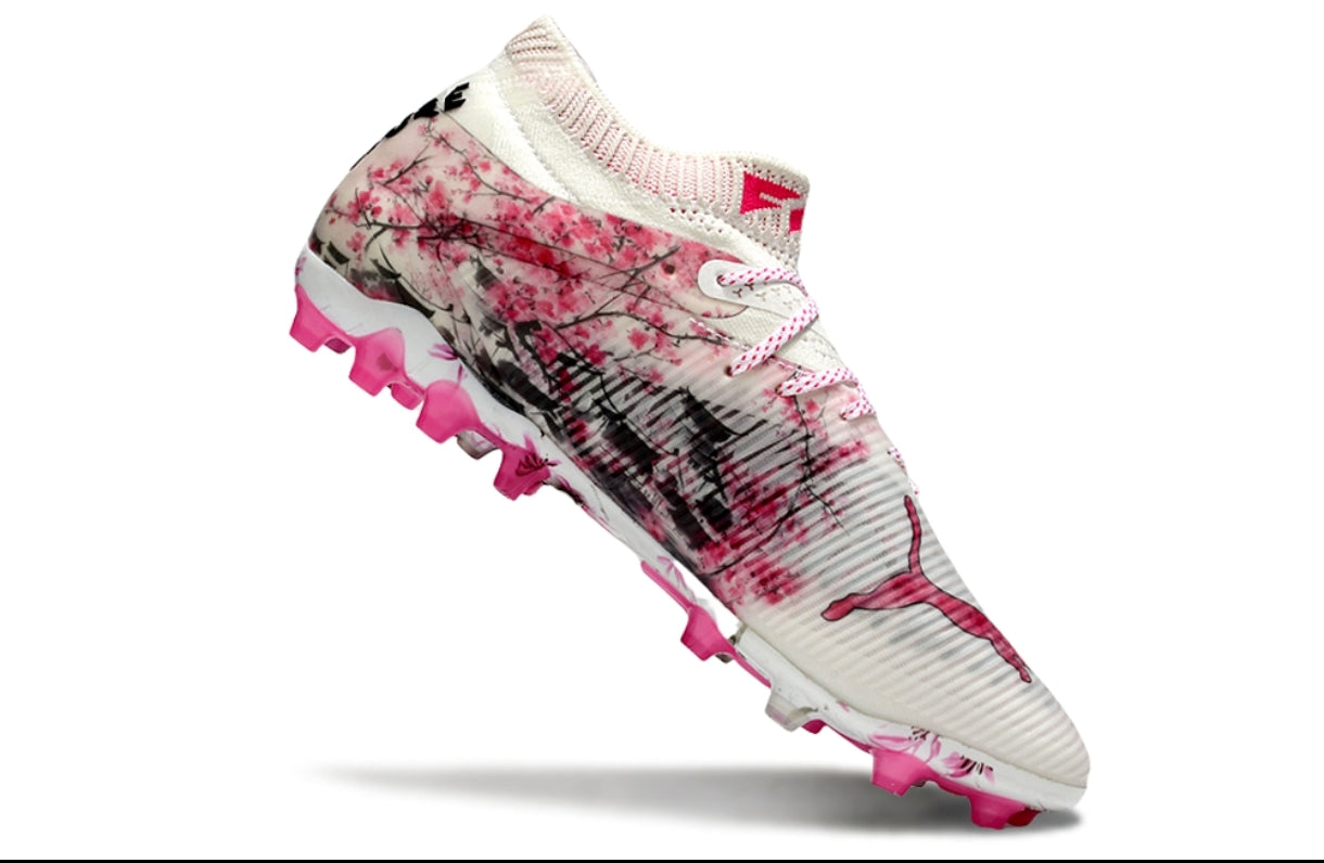 PUMA Future Z 1.4 Neymar Jr. FG/AG – White/Pink Floral 🌸⚽