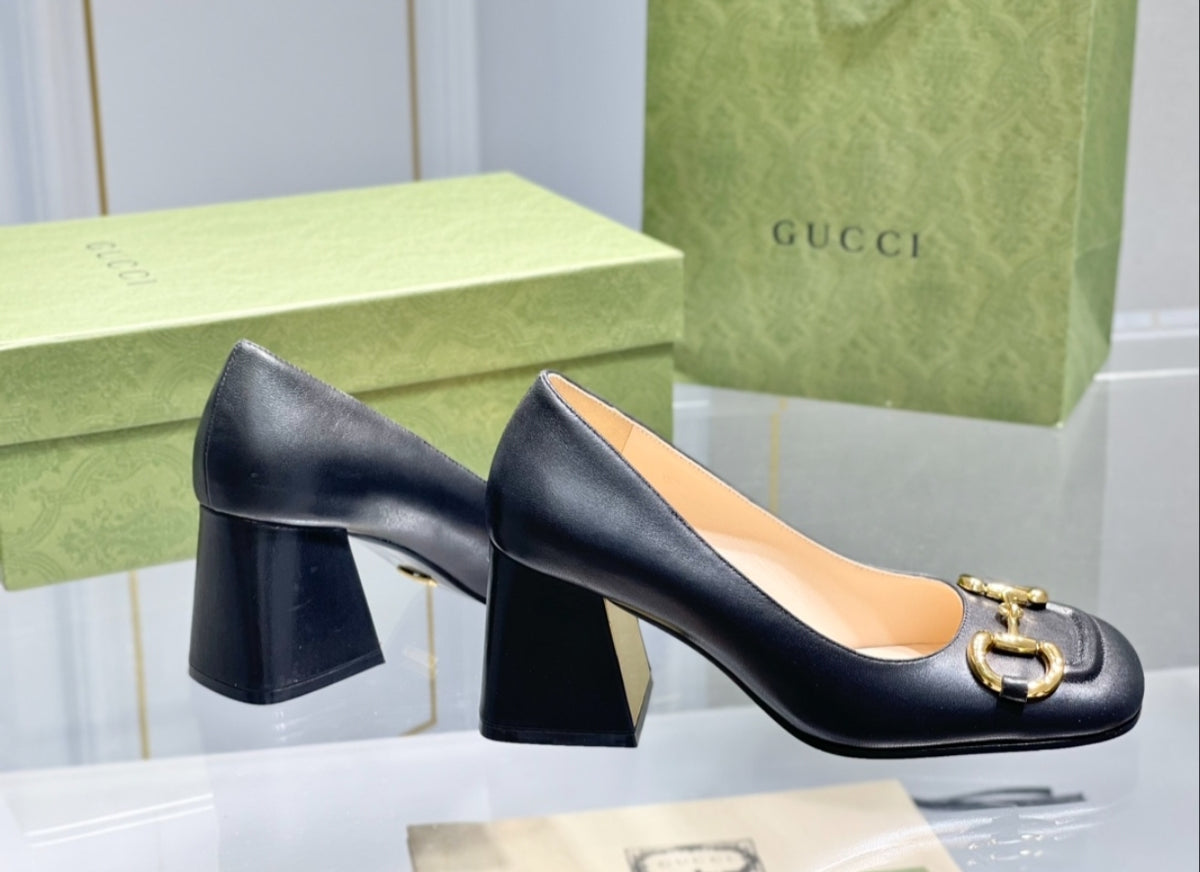 Gucci Signora Horsebit Pump