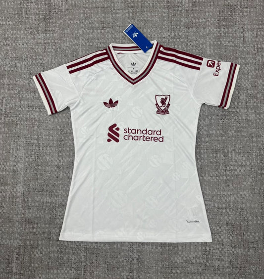 Liverpool FC 26/27 — Camiseta Visitante (Versión Femenina)