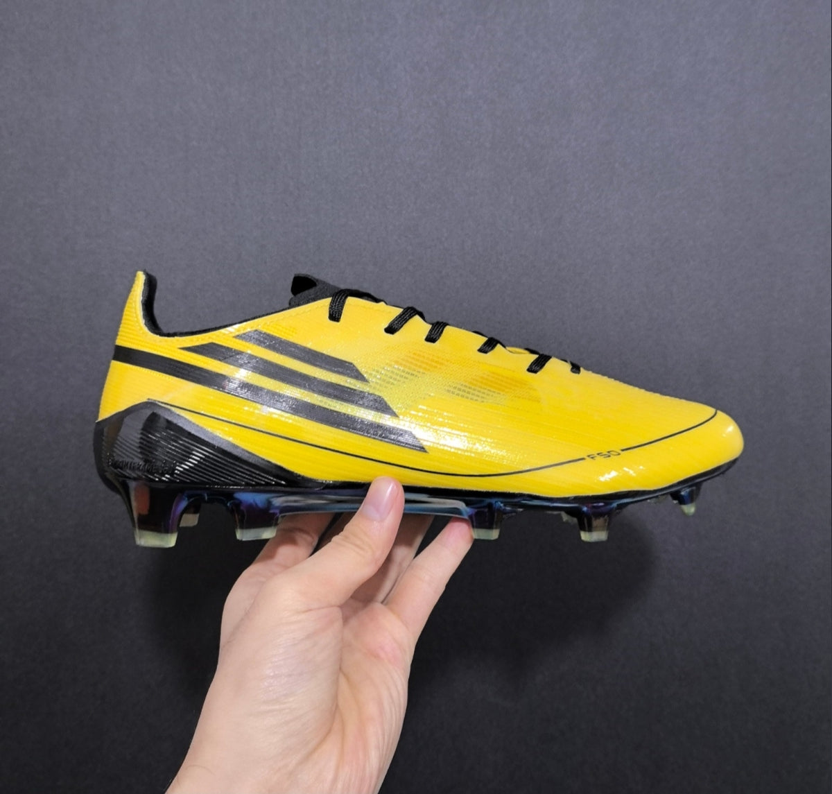ADIDAS F50 ELITE FG – SOLAR YELLOW / BLACK