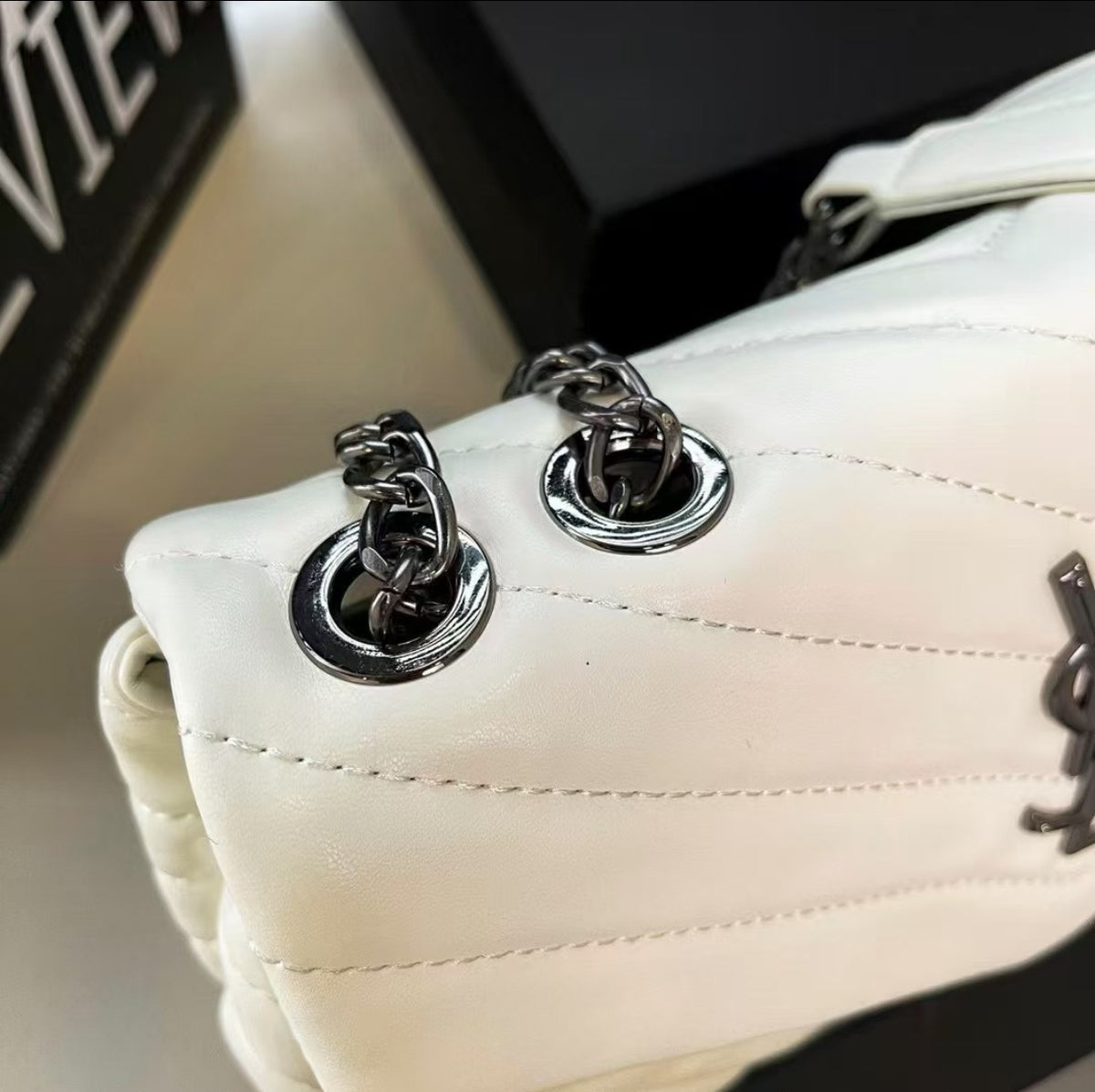 Saint Laurent Loulou Puffer Small