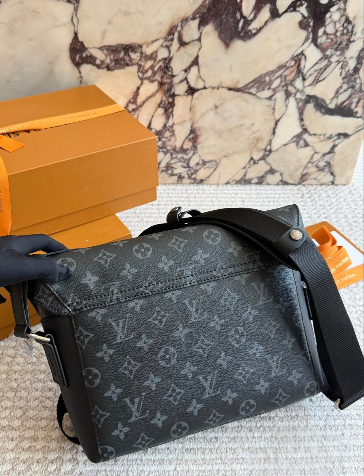 Louis Vuitton Monogram Eclipse Messenger Bag
