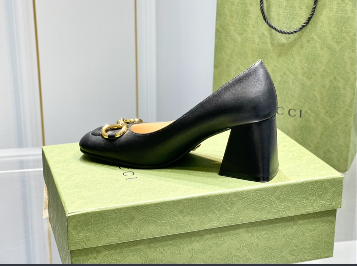 Gucci Signora Horsebit Pump