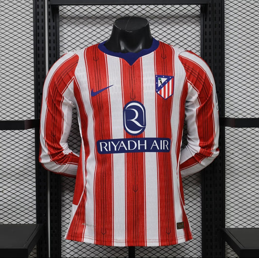 Atlético de Madrid Home Jersey  2026/27 Manga Comprida – Versão Jogador
