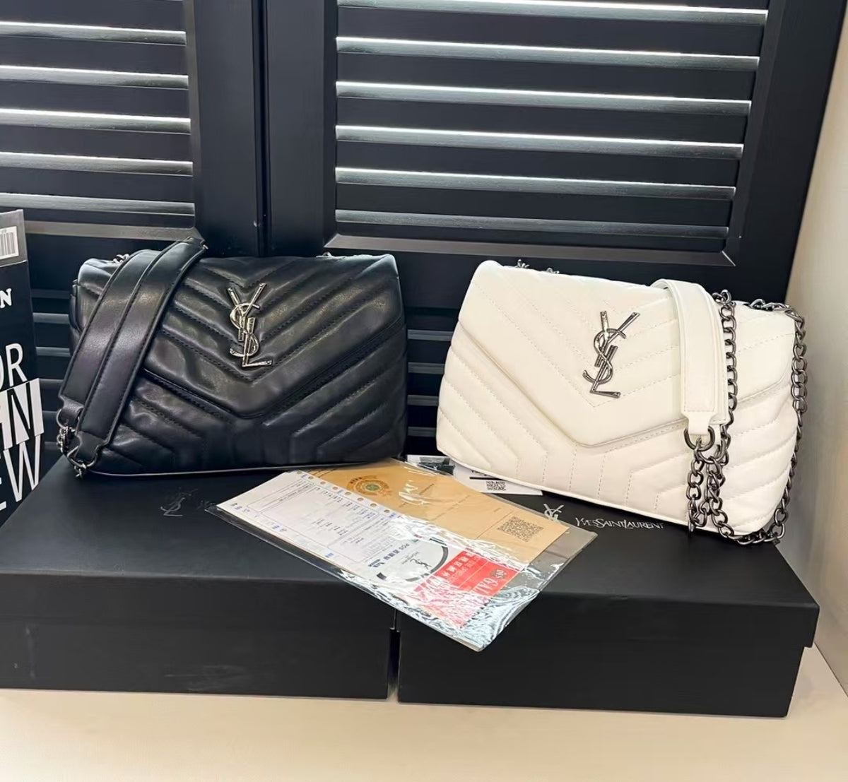 Saint Laurent Loulou Puffer Small
