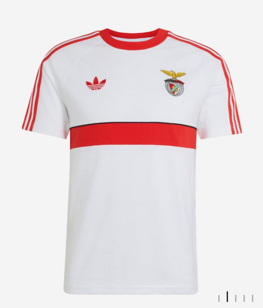 SL Benfica Camiseta Blanca x Adidas