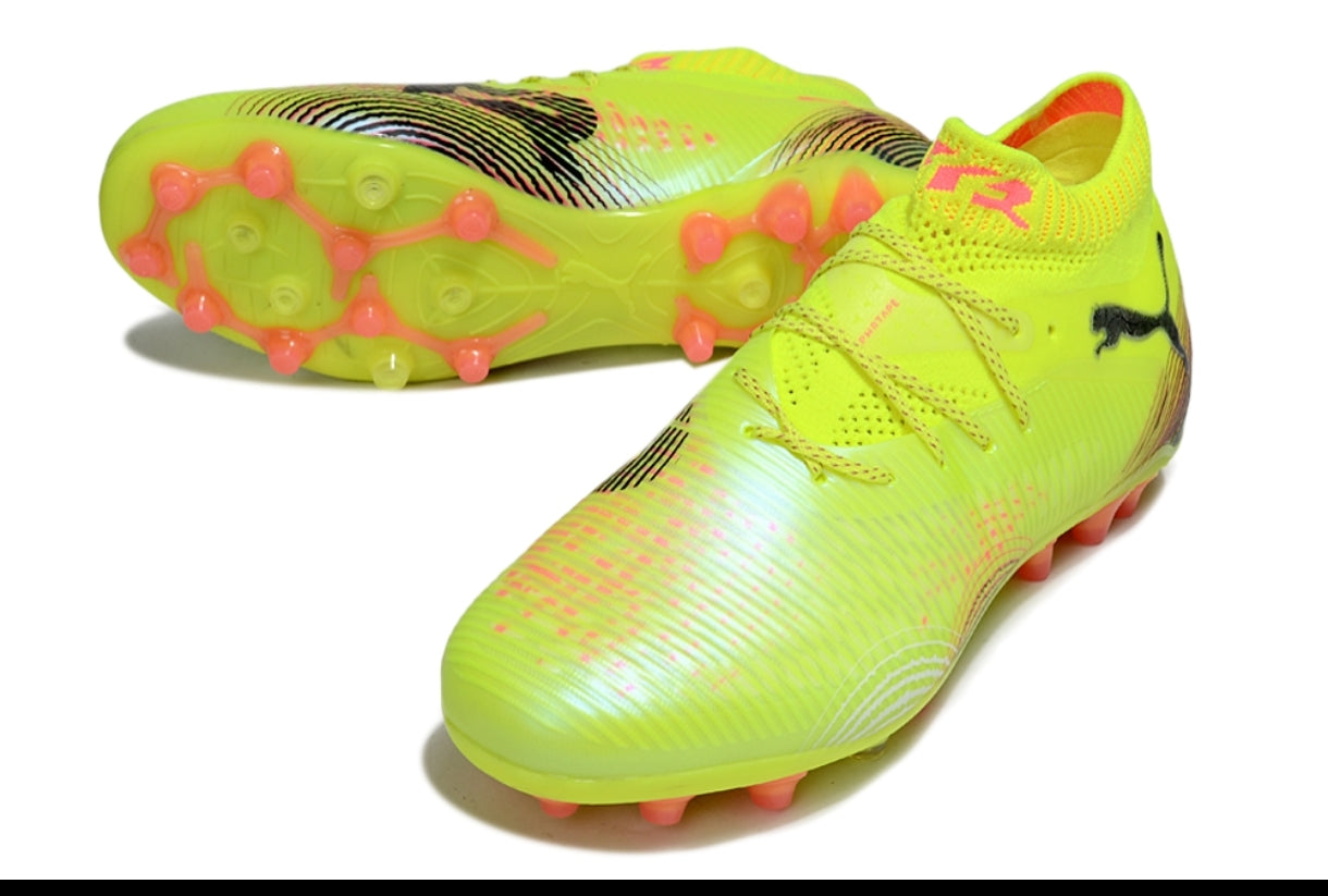 PUMA Future Z 1.4 FG/AG – Yellow Alert / Coral ⚡