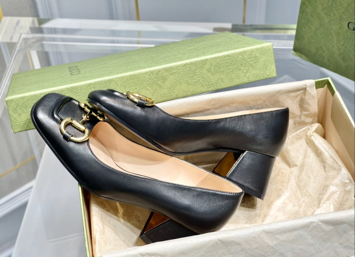Gucci Signora Horsebit Pump