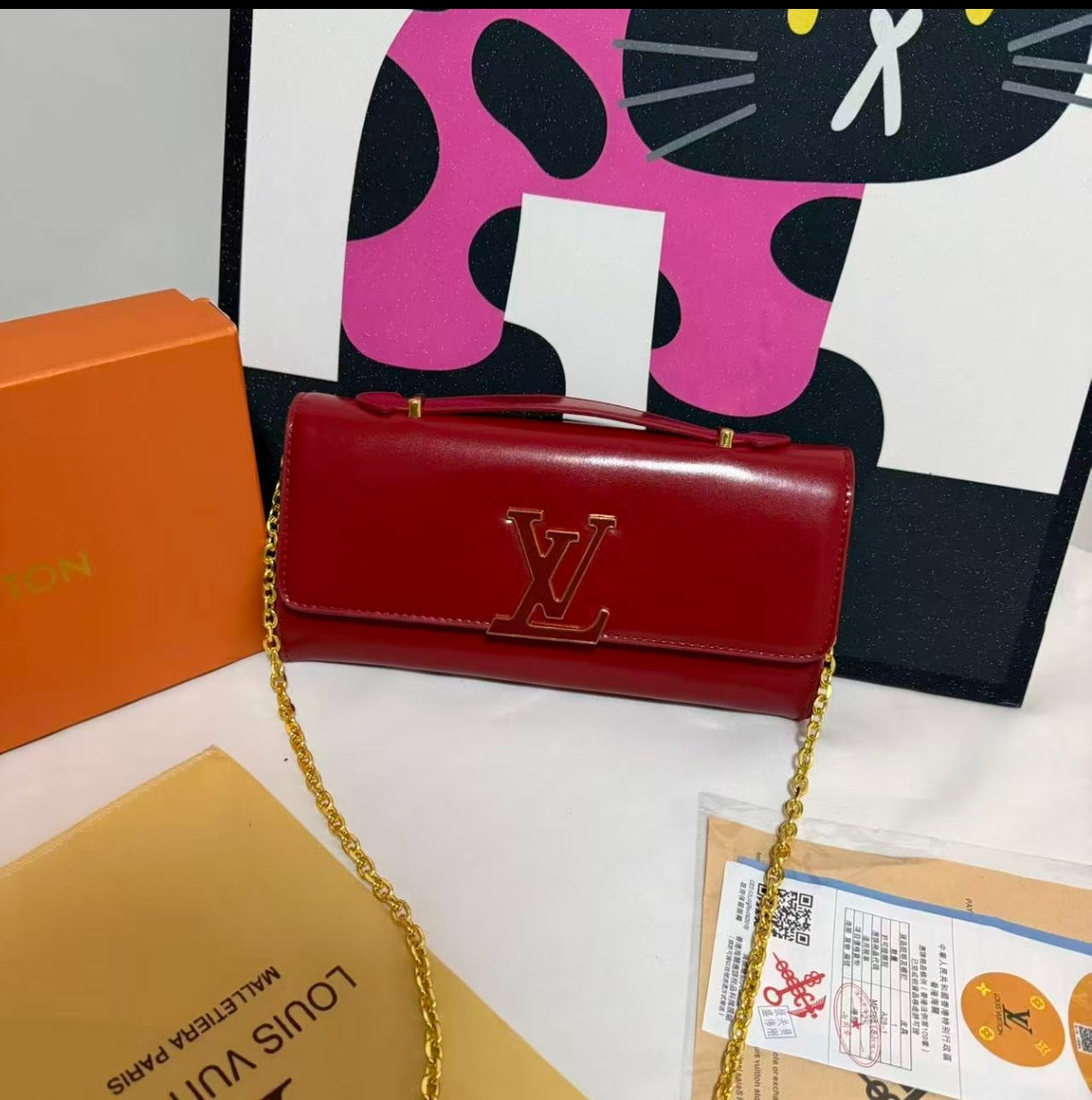 Louis Vuitton Wallet On Chain Capucines
