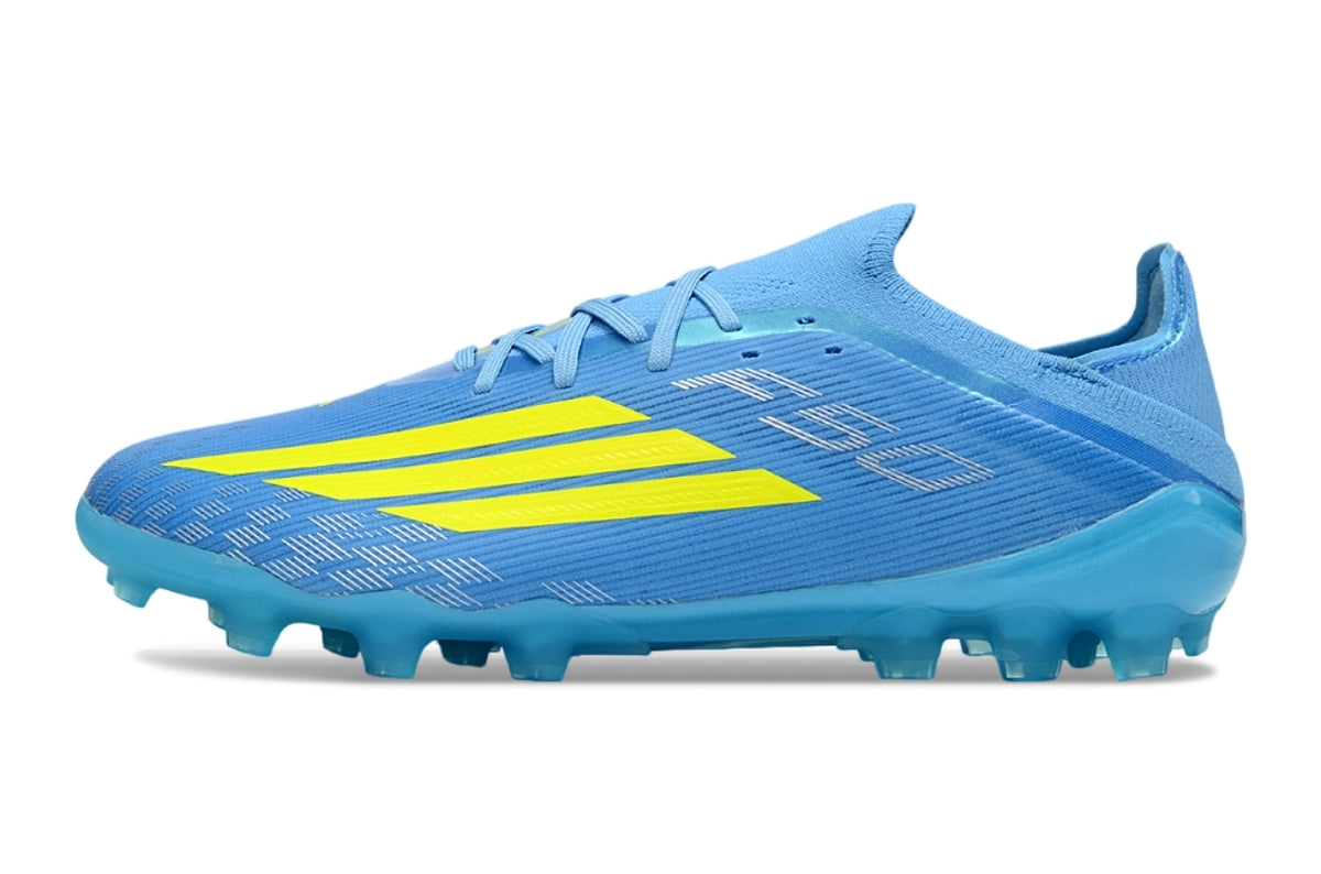 adidas F50 Elite AG – Lucid Ray Blue / Team Solar Yellow 2 / Lucid Aquamarine