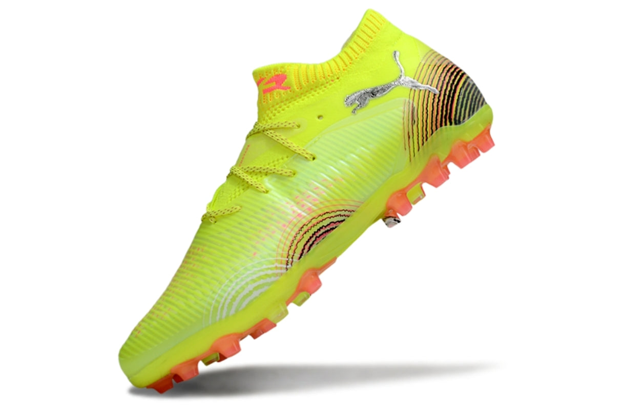 PUMA Future Z 1.4 FG/AG – Yellow Alert / Coral ⚡