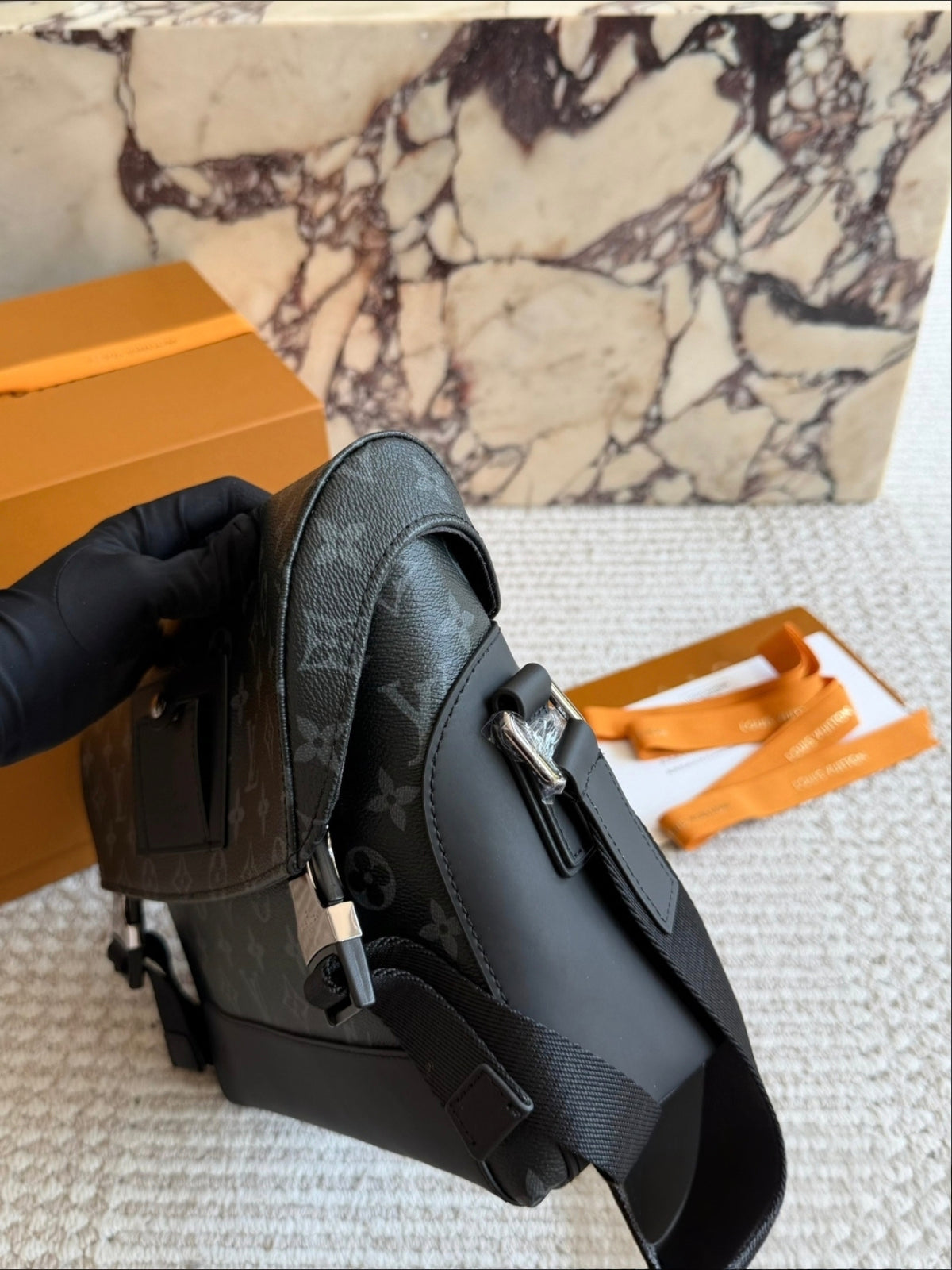 Louis Vuitton Monogram Eclipse Messenger Bag