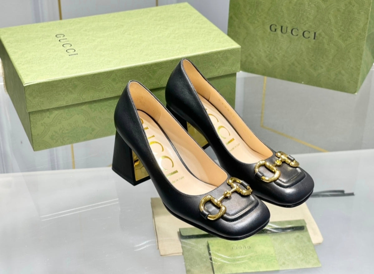 Gucci Signora Horsebit Pump