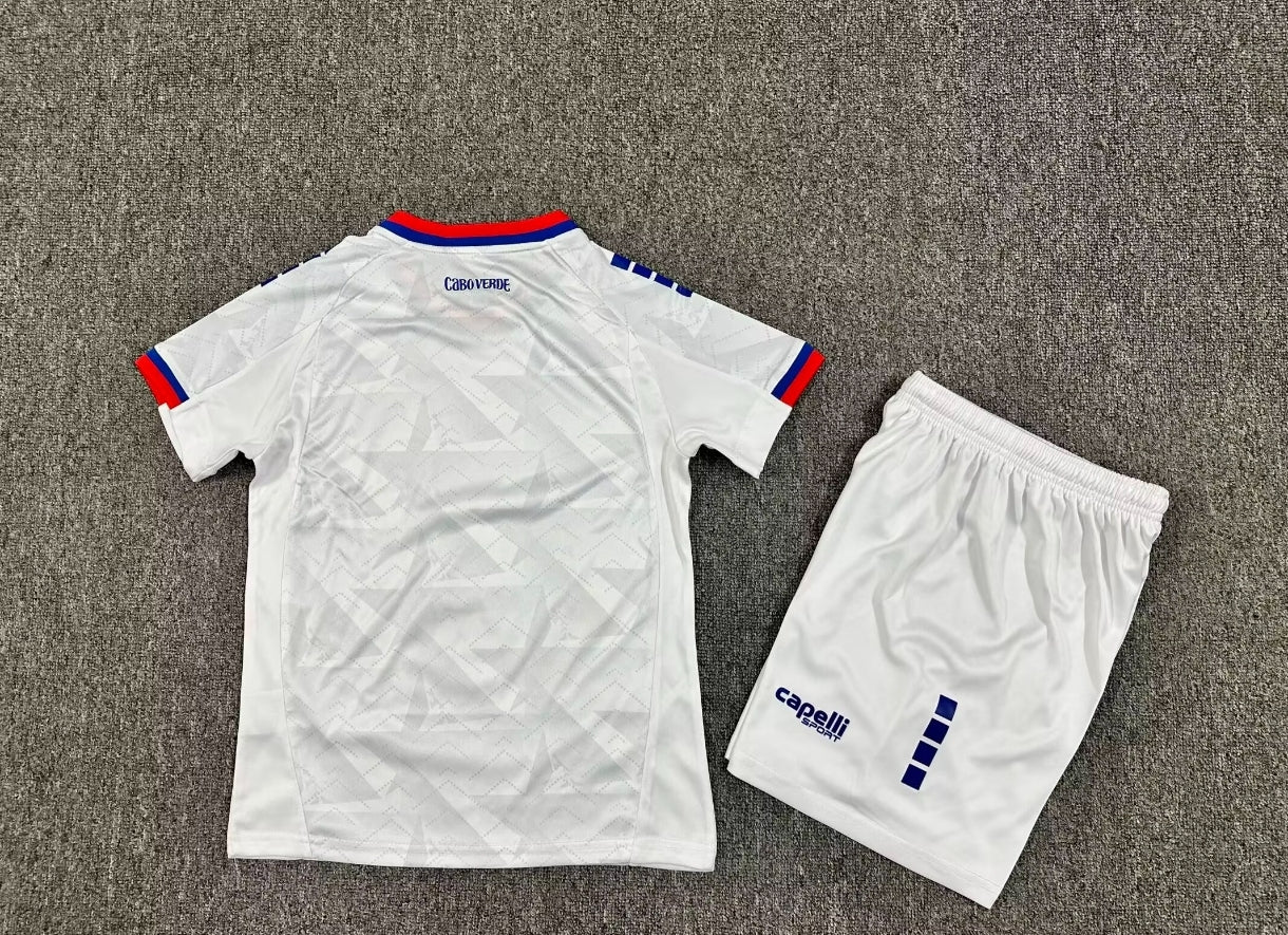 Cabo Verde Away Jersey - Kit Infantil 26/27